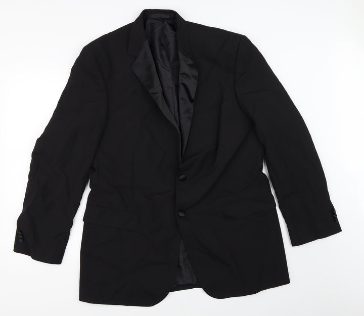 Marks and Spencer Mens Black   Jacket Blazer Size 42