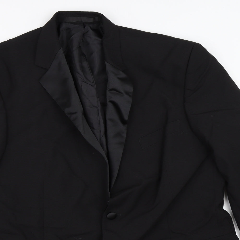 Marks and Spencer Mens Black   Jacket Blazer Size 42