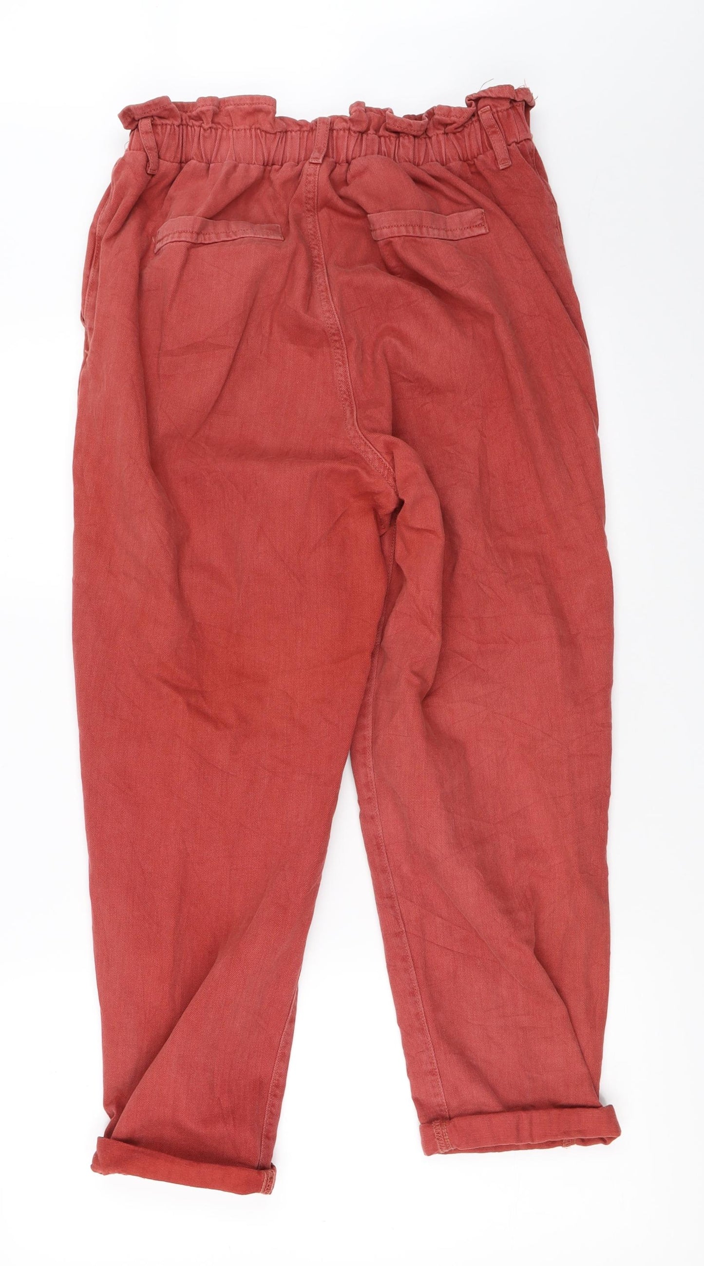 Primark Womens Red   Trousers  Size 12 L25 in