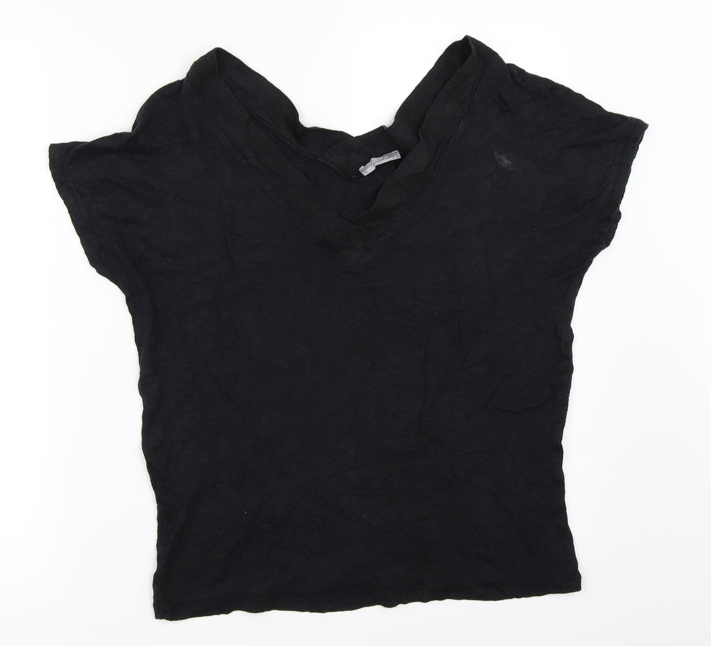 Zara Womens Black   Basic T-Shirt Size M