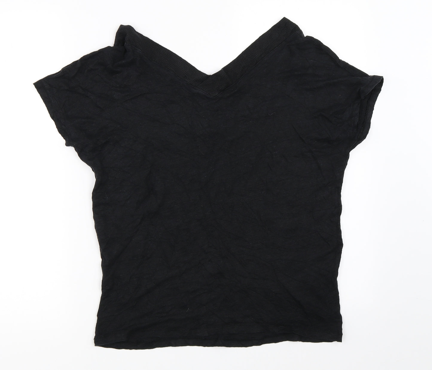 Zara Womens Black   Basic T-Shirt Size M