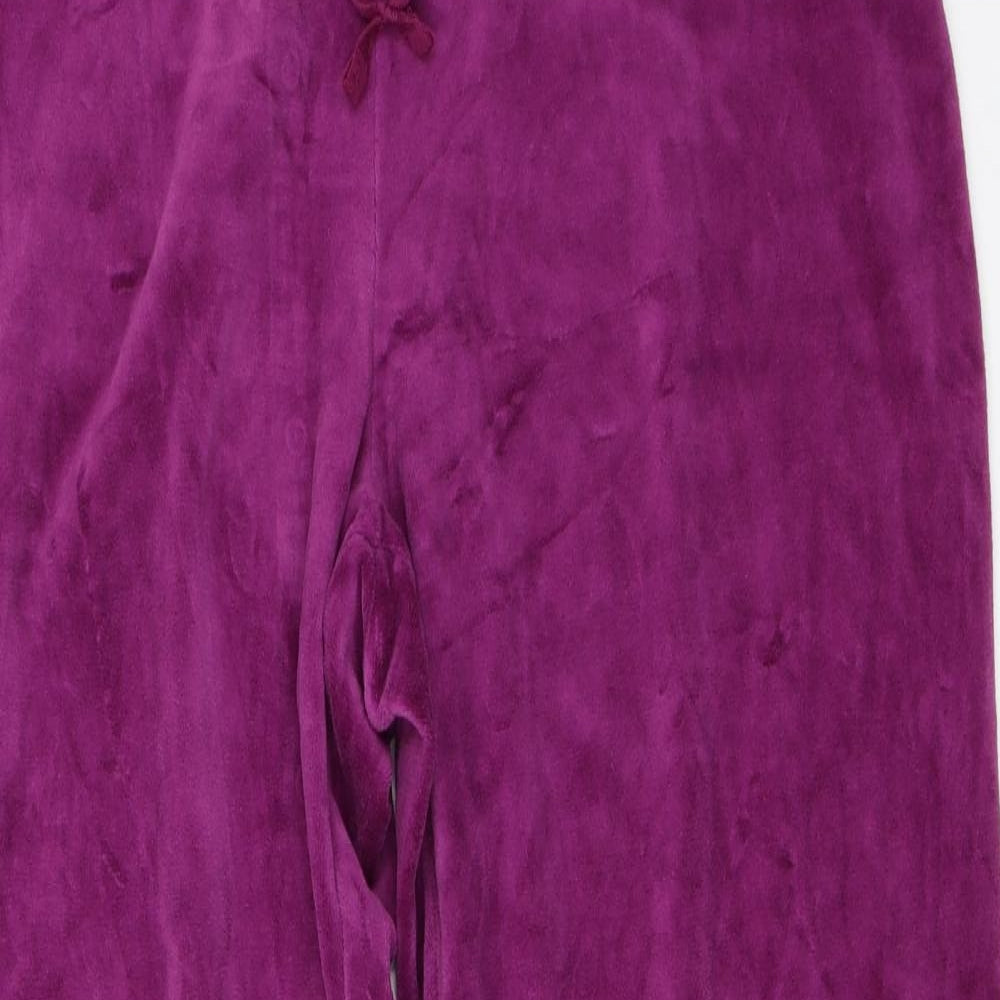 Marks and Spencer Womens Purple   Sweatpants Trousers Size 18 L29 in