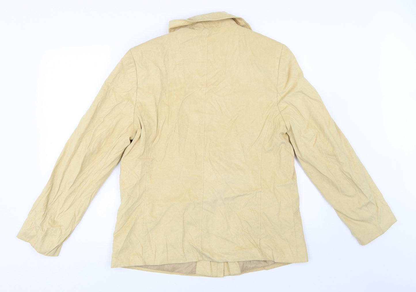 Gelco Womens Beige   Jacket Coat Size 18