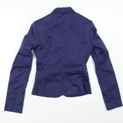 TER DE CARACTERE Womens Blue   Jacket Blazer Size 6