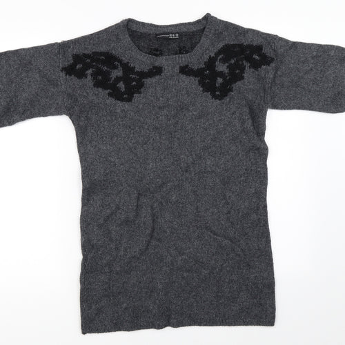 Atmosphere Womens Grey   Pullover Jumper Size 10