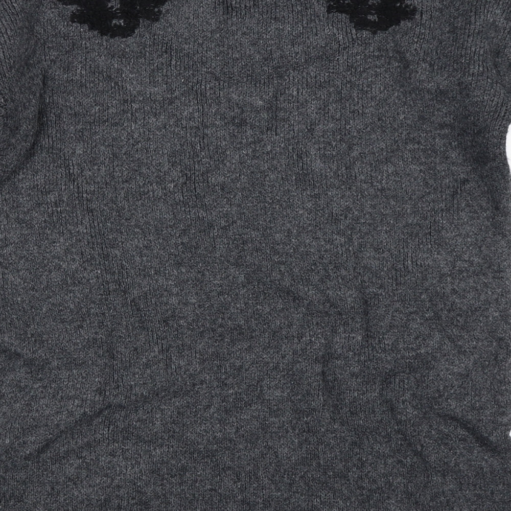 Atmosphere Womens Grey   Pullover Jumper Size 10