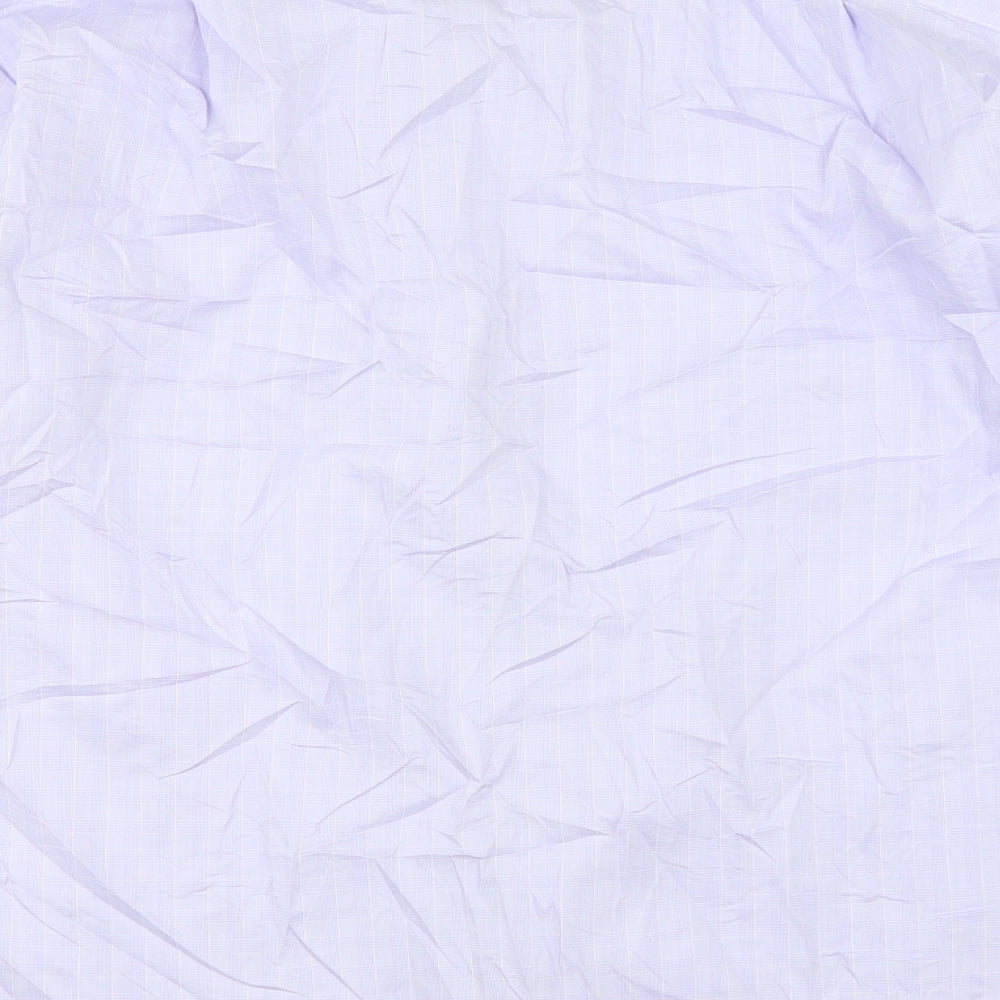Marks and Spencer Mens Blue    Dress Shirt Size 17.5