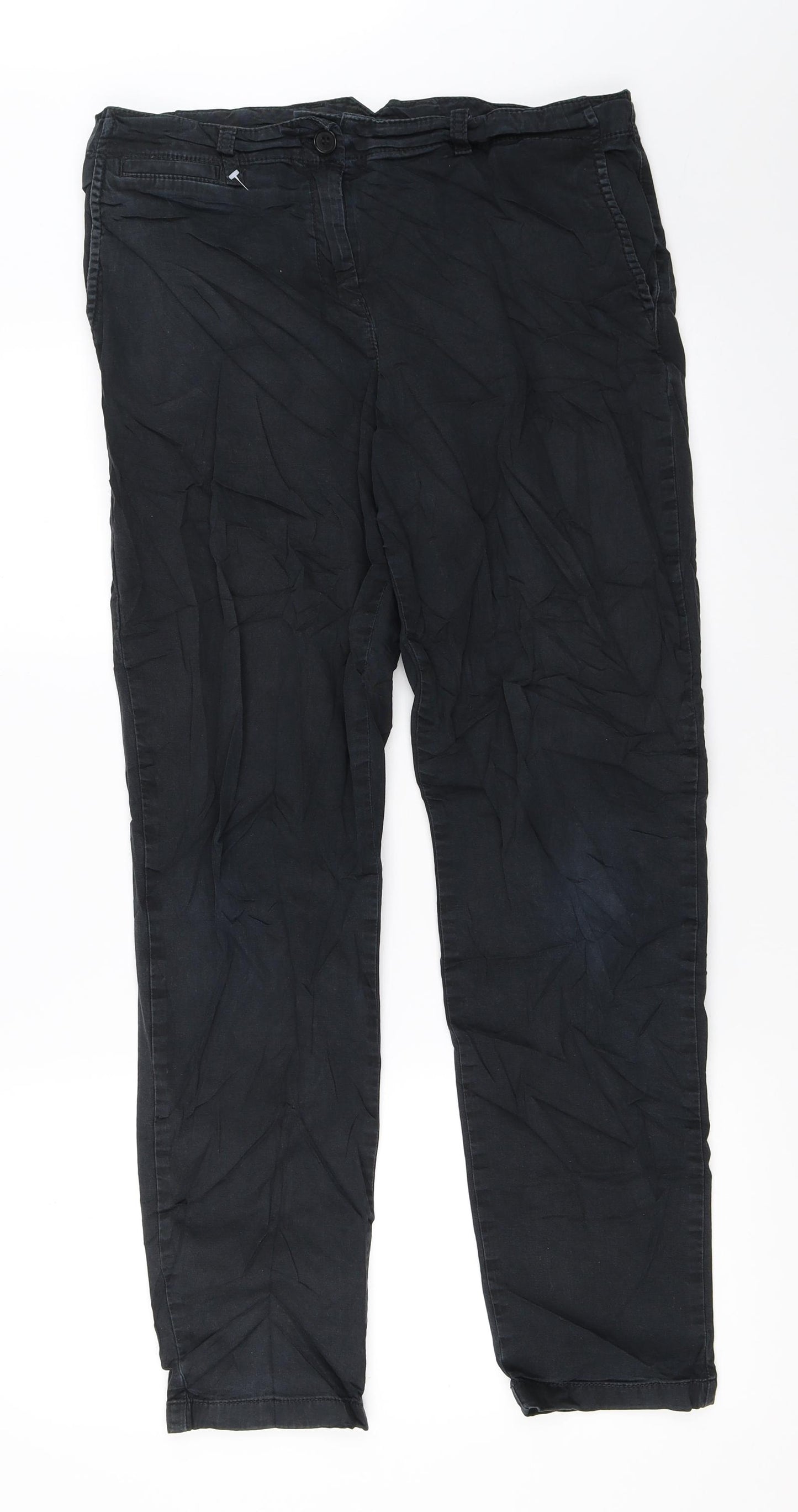 French Connection Womens Black   Trousers  Size 12 L30 in