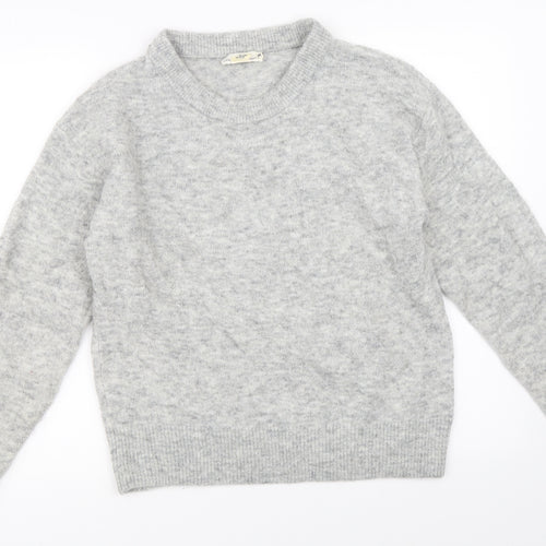 H&M Womens Grey   Pullover Jumper Size S