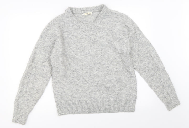 H&M Womens Grey   Pullover Jumper Size S