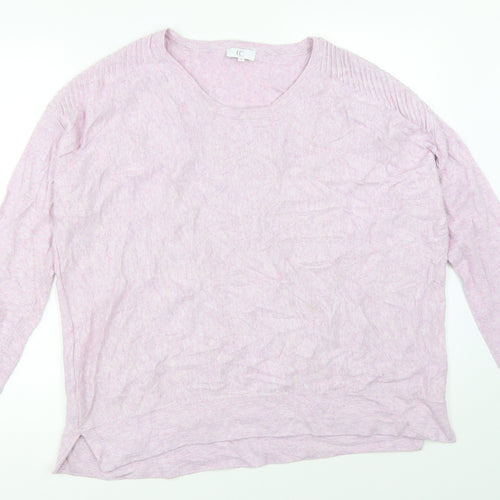 Country Casuals Womens Purple   Pullover Jumper Size M