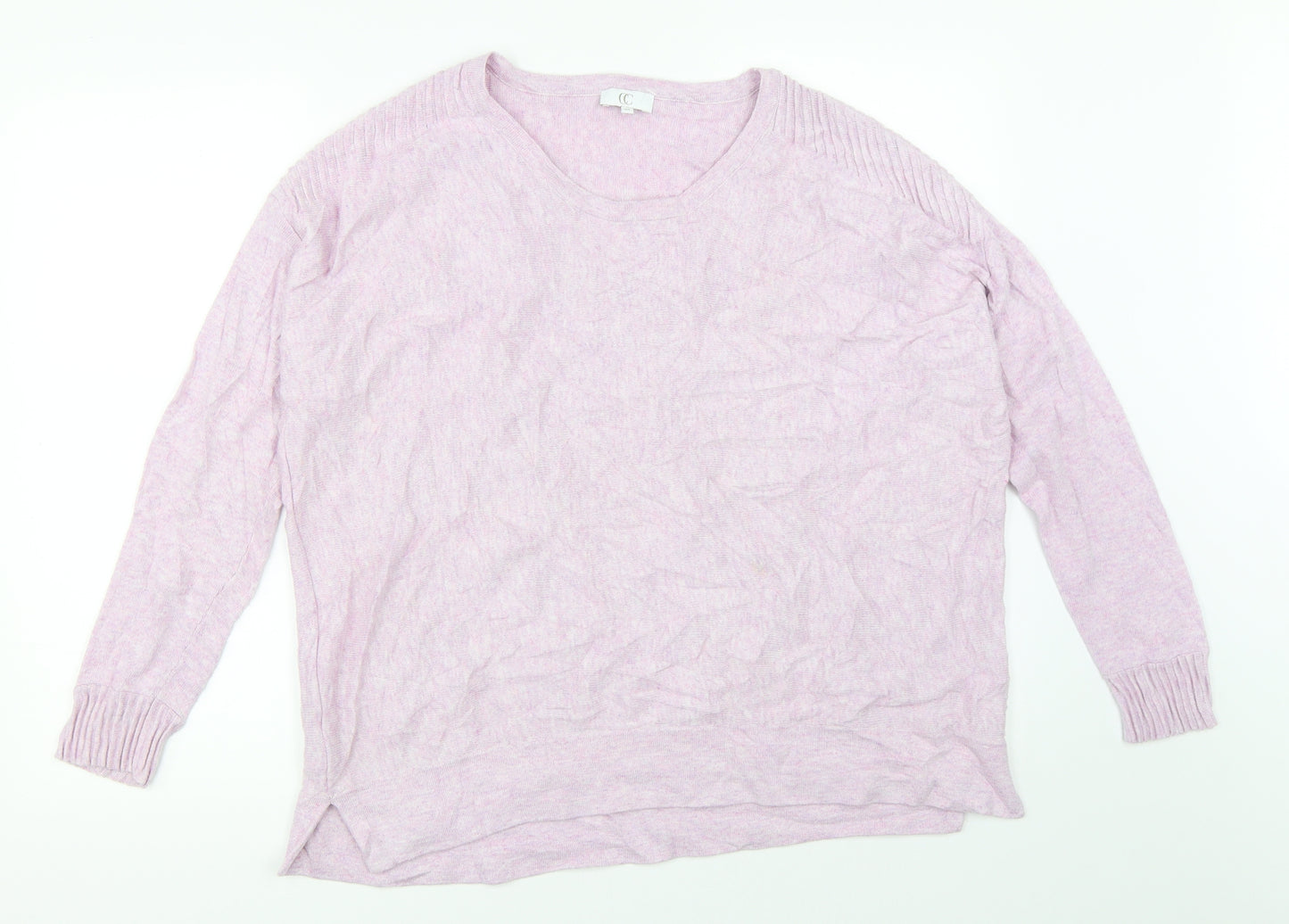Country Casuals Womens Purple   Pullover Jumper Size M