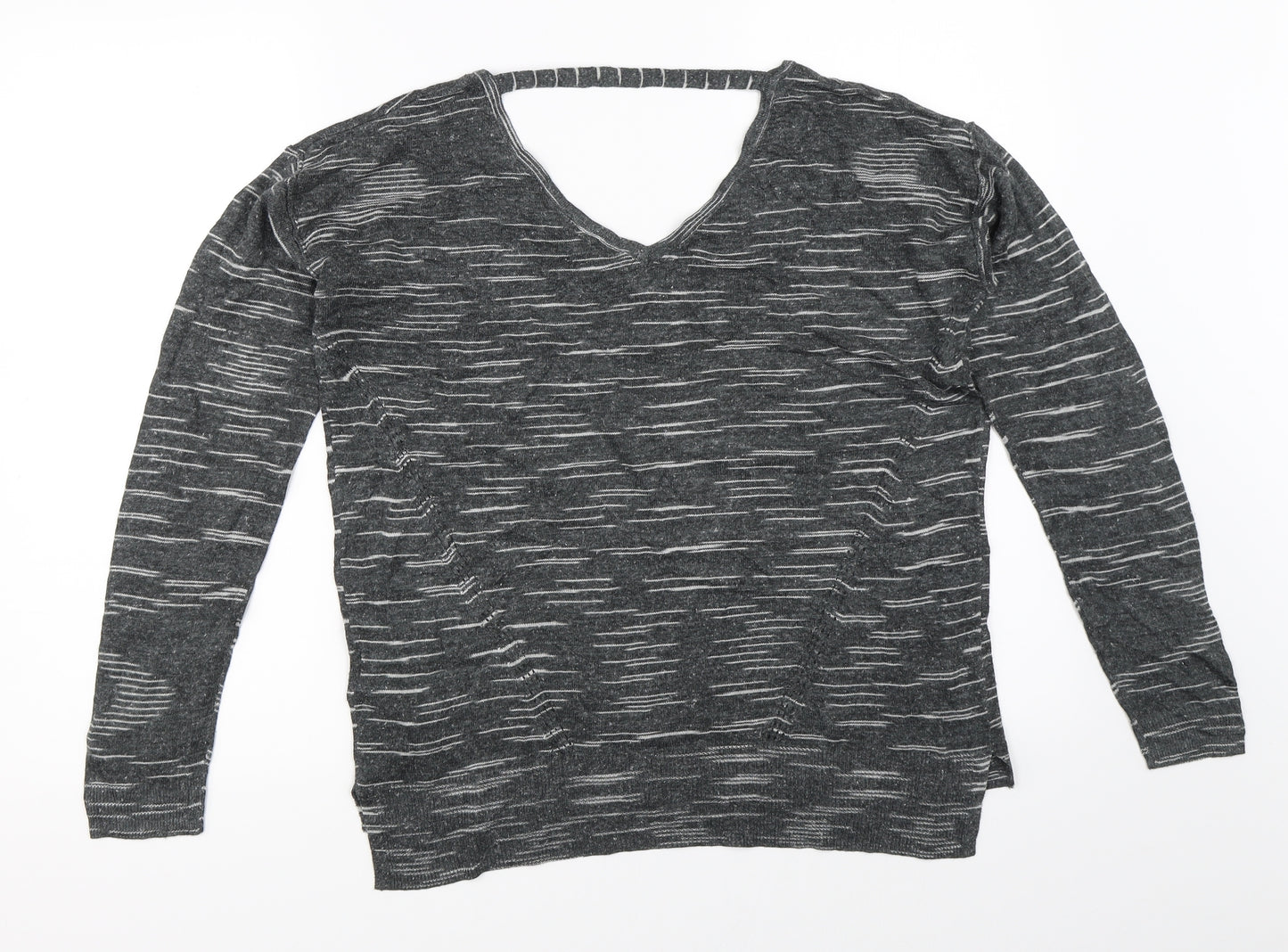 Marks and Spencer Womens Grey   Pullover Jumper Size M