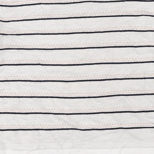 George Womens Grey Striped  Pullover Jumper Size 14