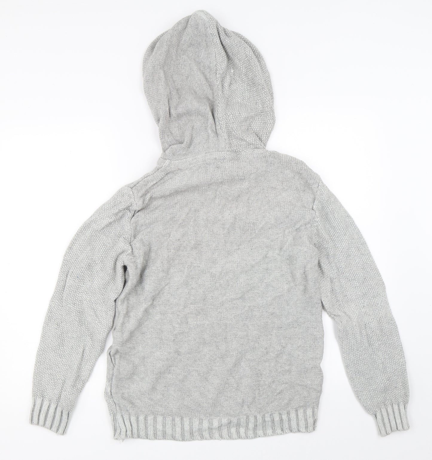 Ce & Ce Womens Grey   Pullover Hoodie Size L