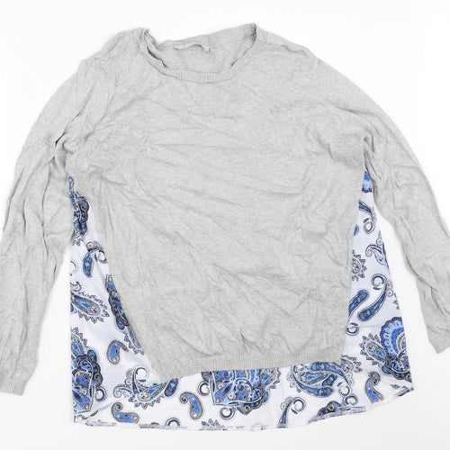 George Womens Grey   Pullover Jumper Size 14