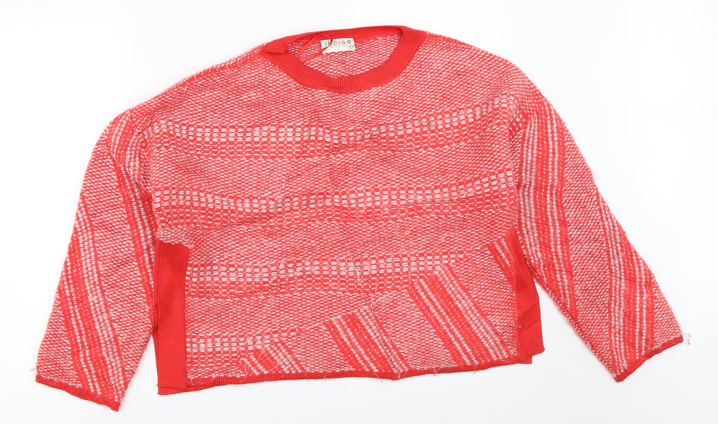 Marks and Spencer Womens Red   Pullover Jumper Size 14