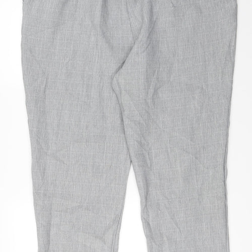 Marks and Spencer Womens Grey   Trousers  Size 22 L29 in
