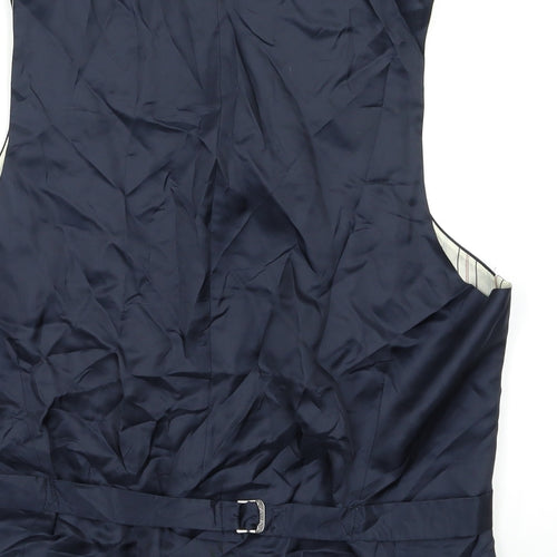 Polo Ralph Lauren Mens Blue   Jacket Suit Waistcoat Size 38