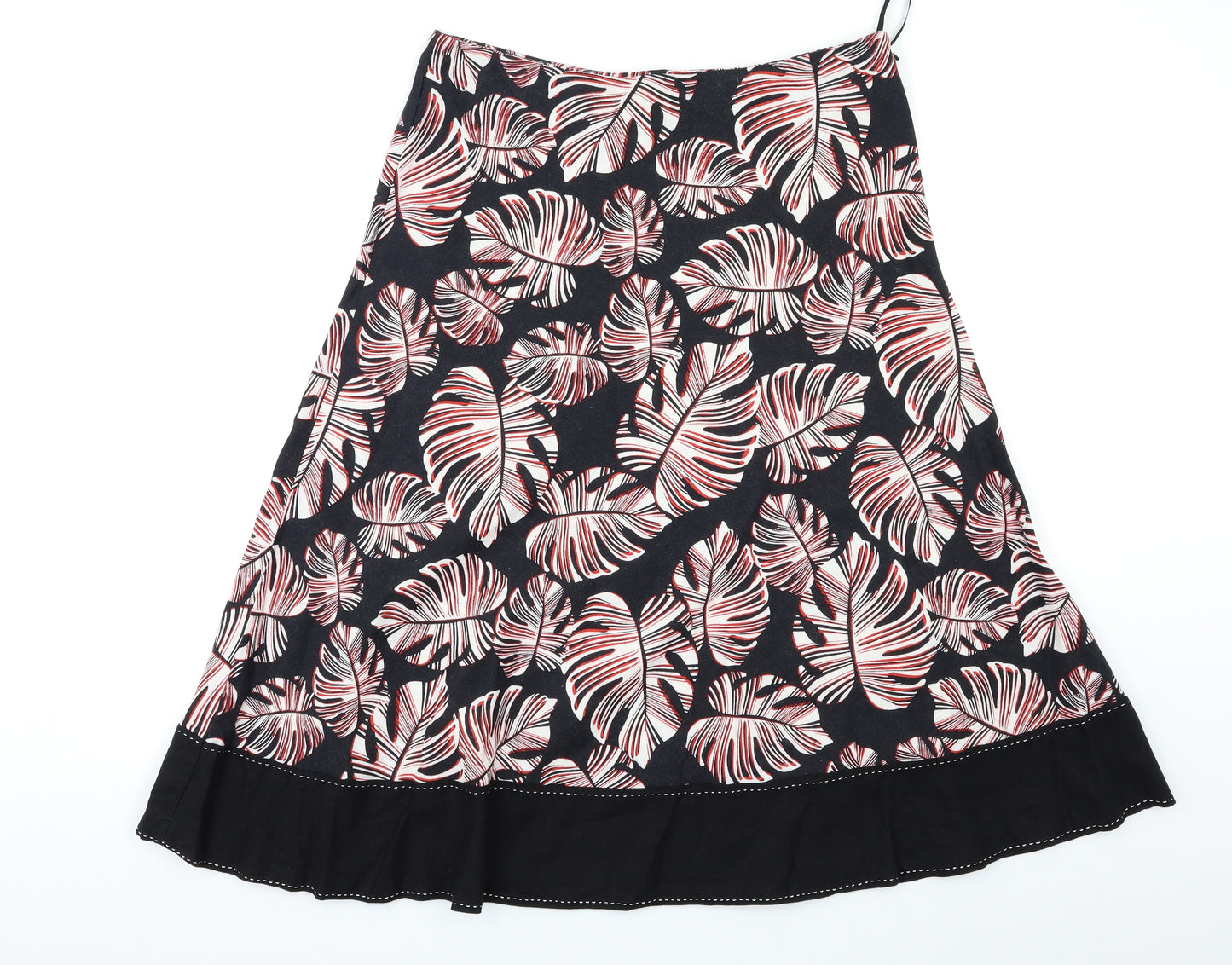 M&C0 Womens Multicoloured Floral   Skirt Size 14