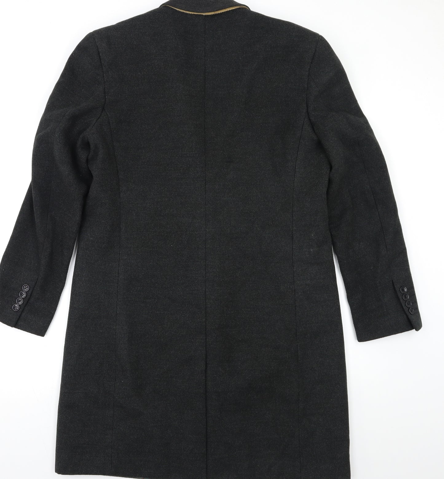 Pamoni Mens Grey   Overcoat Blazer Size 40