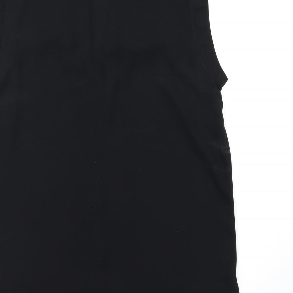 George Womens Black   Basic Blouse Size 12