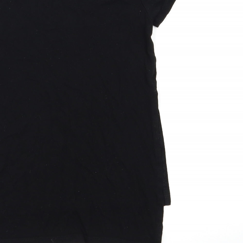 NEXT Girls Black   Basic T-Shirt Size 4 Years