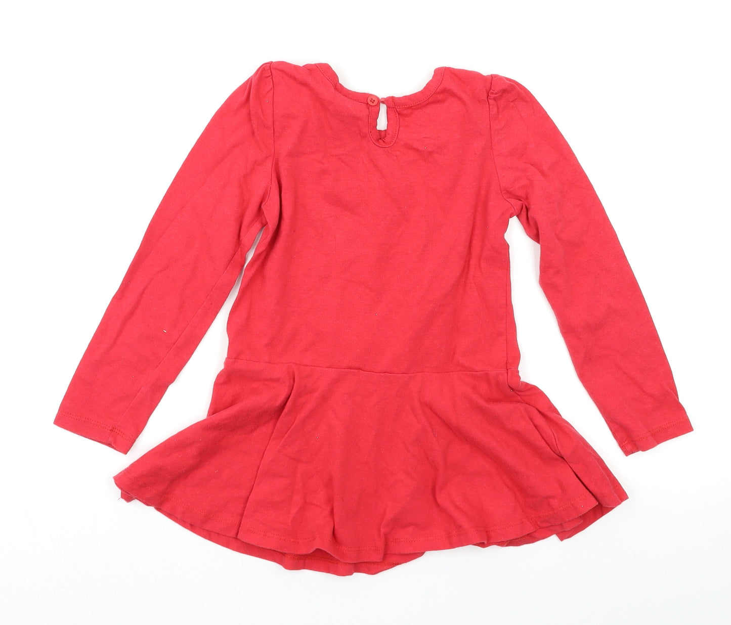 Buster Brown Girls Red   Skater Dress  Size 5 Years
