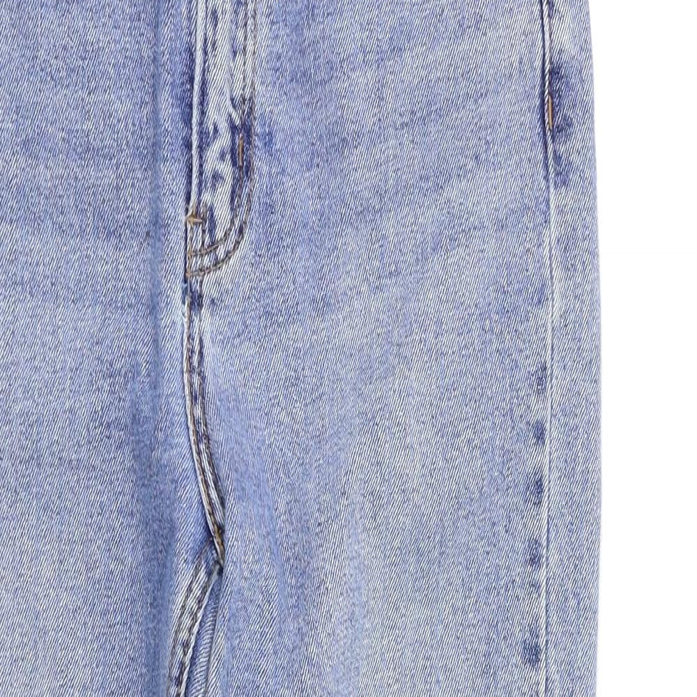 Primark Womens Blue   Straight Jeans Size 10 L25 in