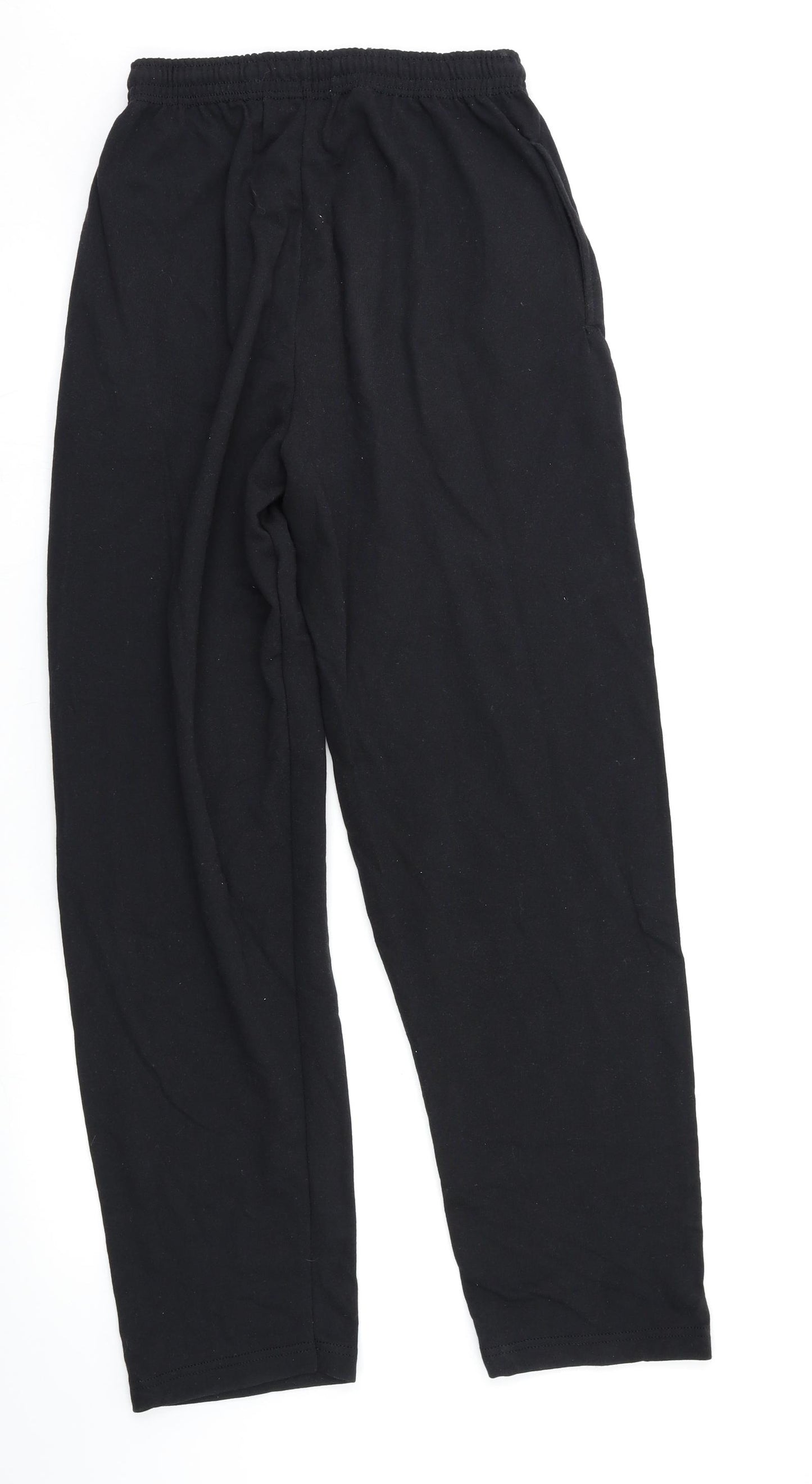 Fruit of the Loom Womens Black   Jogger Trousers Size M L27 in