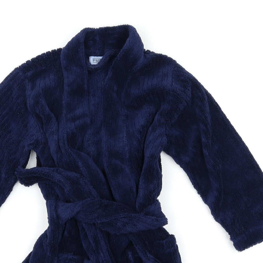 F&F Boys Blue    Pyjama Top Size 3-4 Years