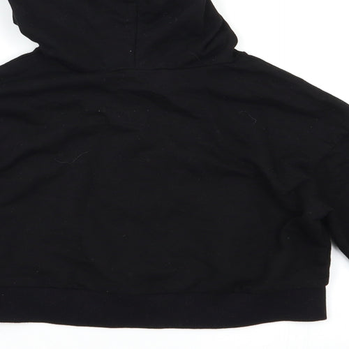 SheIn Girls Black   Pullover Hoodie Size 7 Years