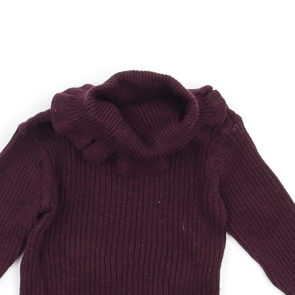 NEXT Baby Purple   Pullover Jumper Size 9-12 Months