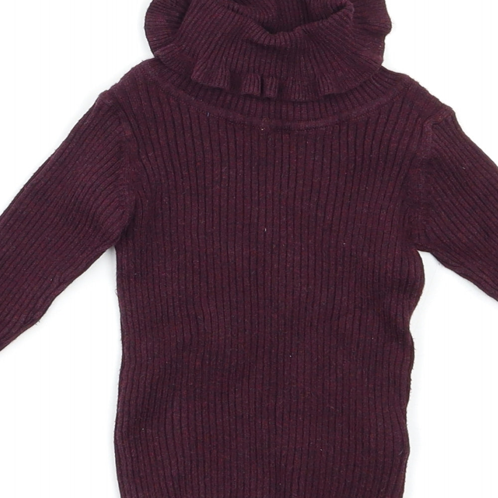 NEXT Baby Purple   Pullover Jumper Size 9-12 Months