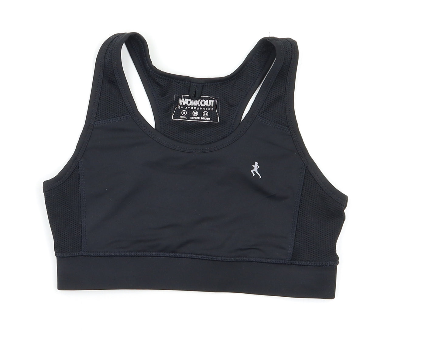 Atmosphere Womens Black   Basic Tank Size 8