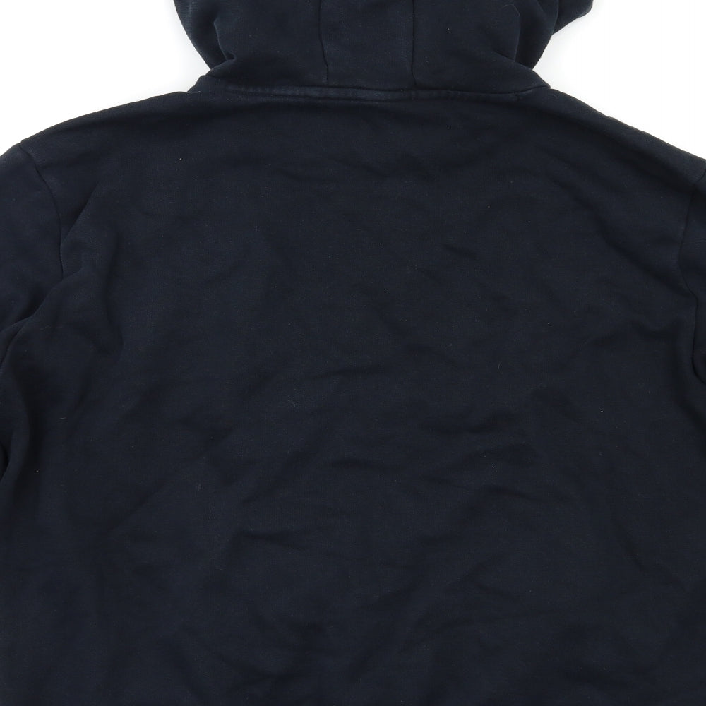 PUMA Mens Black   Pullover Hoodie Size L