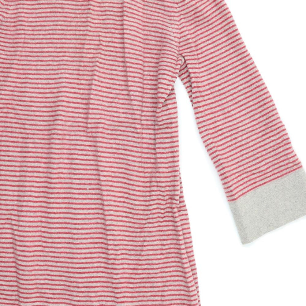Boden Womens Red Striped  Jumper Dress  Size 14