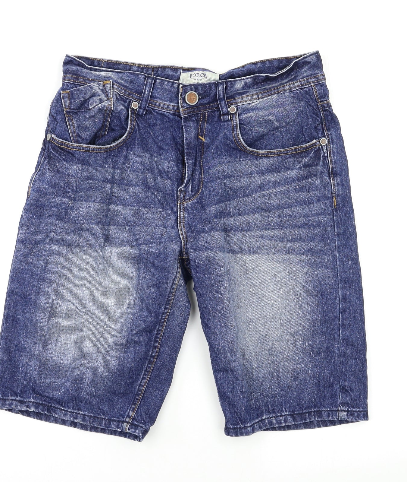 Forca Mens Blue    Shorts Size 30