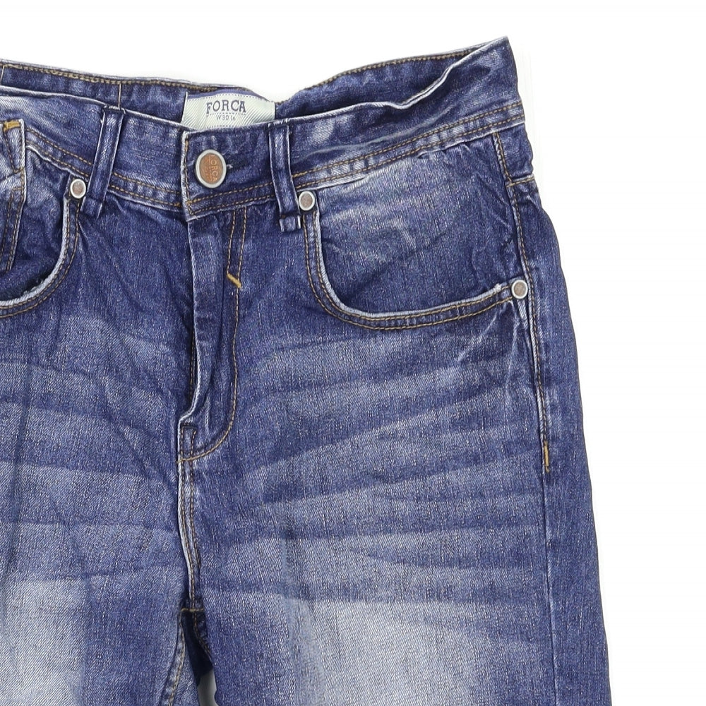 Forca Mens Blue    Shorts Size 30
