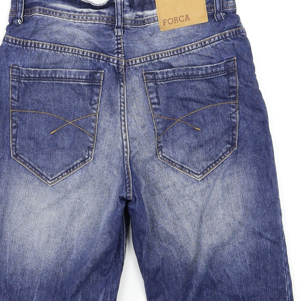 Forca Mens Blue    Shorts Size 30