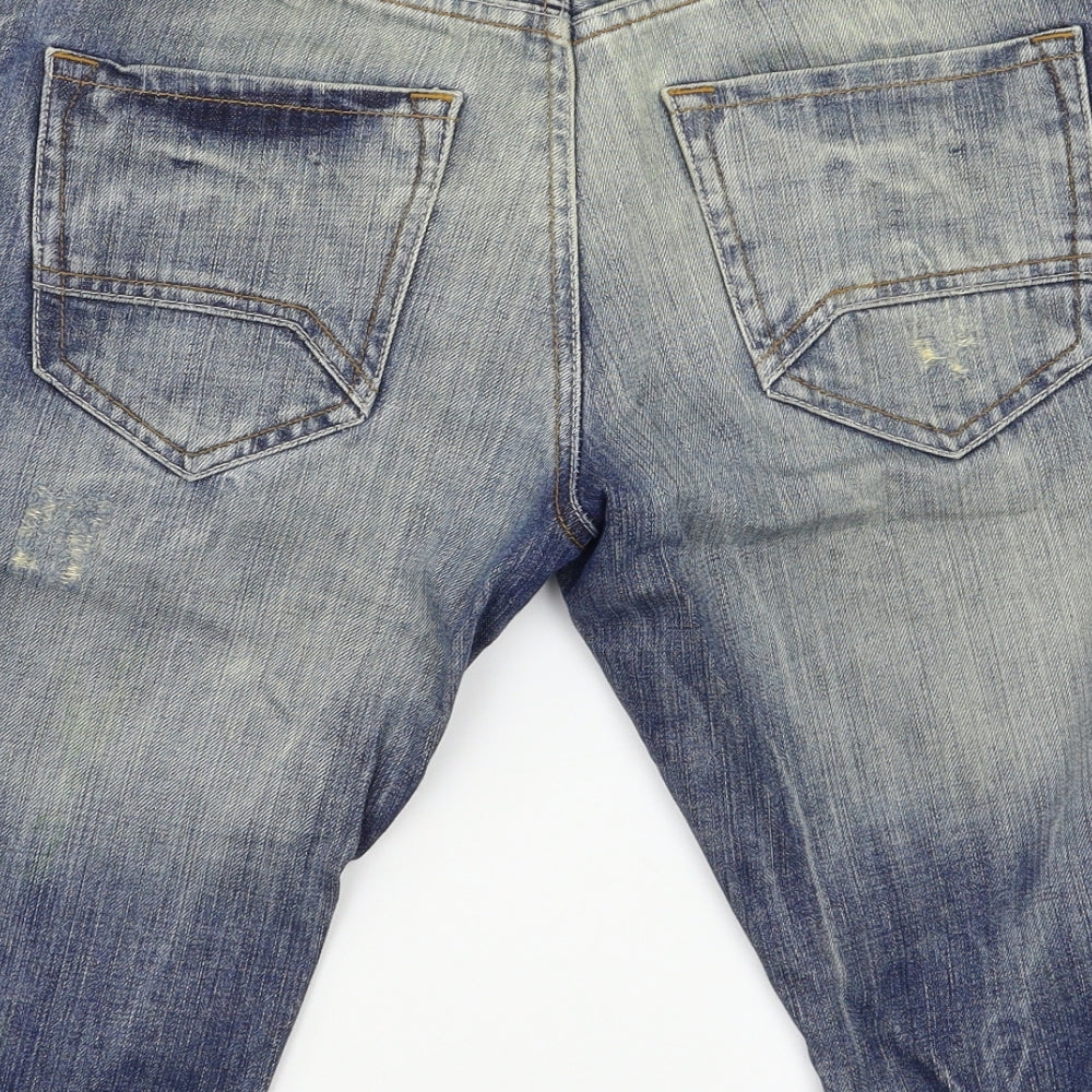 Denim & Co. Mens Blue    Shorts Size S