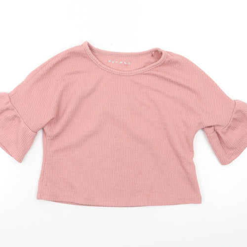 Nutmeg Girls Pink   Basic Blouse Size 5-6 Years