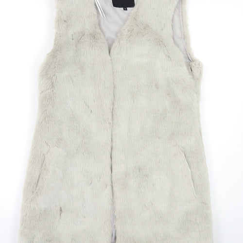 New Look Womens Grey   Jacket Waistcoat Size 8