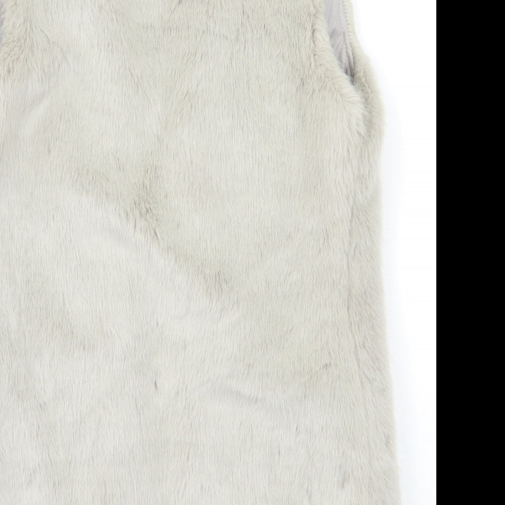 New Look Womens Grey   Jacket Waistcoat Size 8