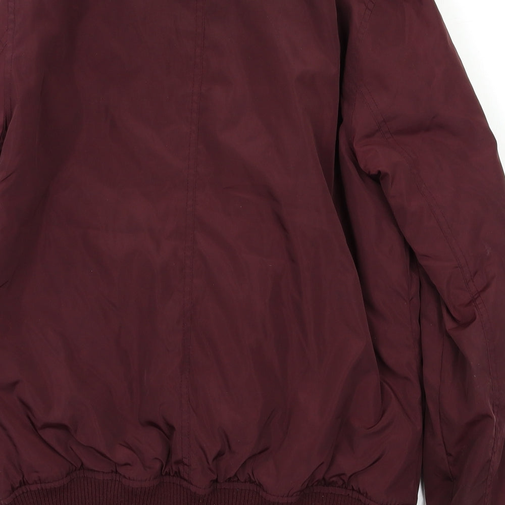 New Look Womens Purple   Bomber Jacket Jacket Size 12