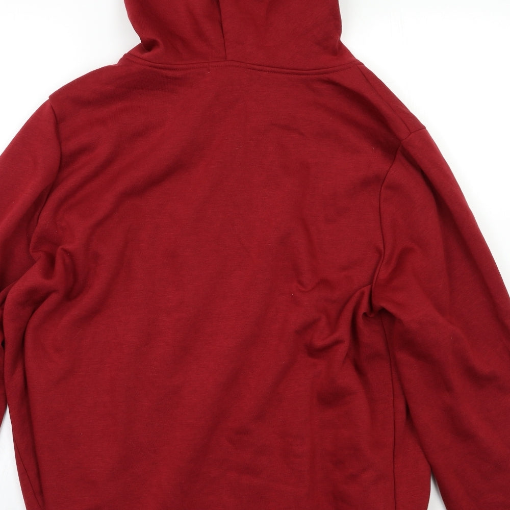 Papaya Womens Red   Full Zip Hoodie Size XL