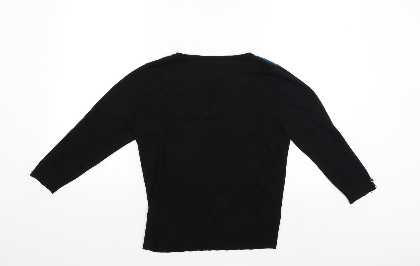 M&Co Womens Black   Pullover Jumper Size 14