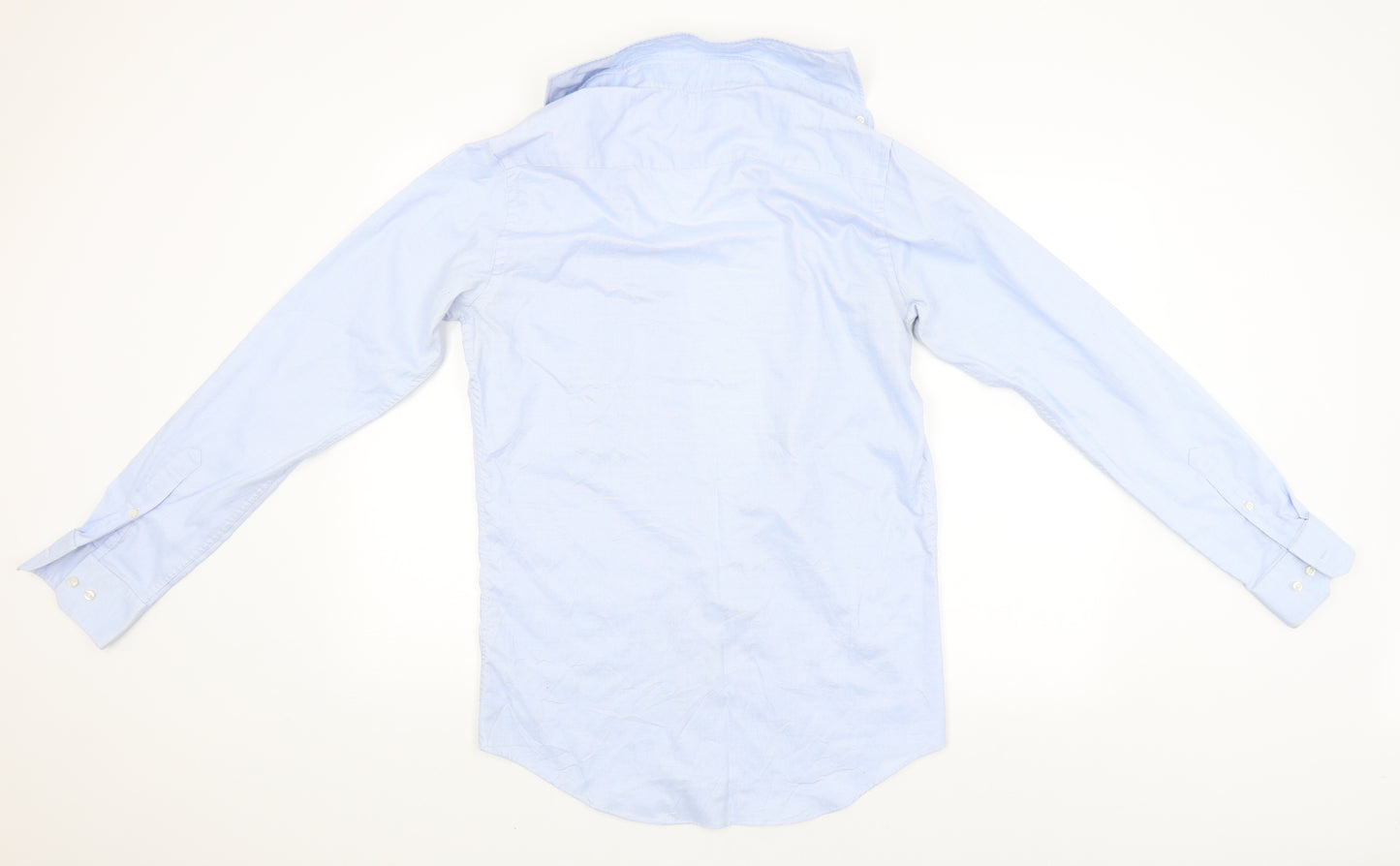 Michaelis Mens Blue    Dress Shirt Size 15.5
