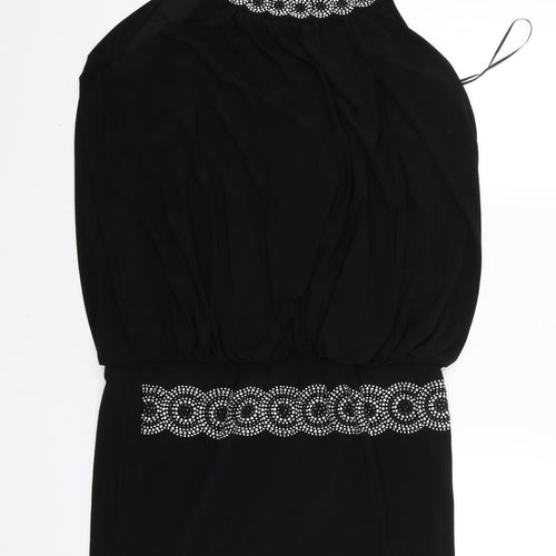 Body Flirt Womens Black   Tank Dress  Size 44