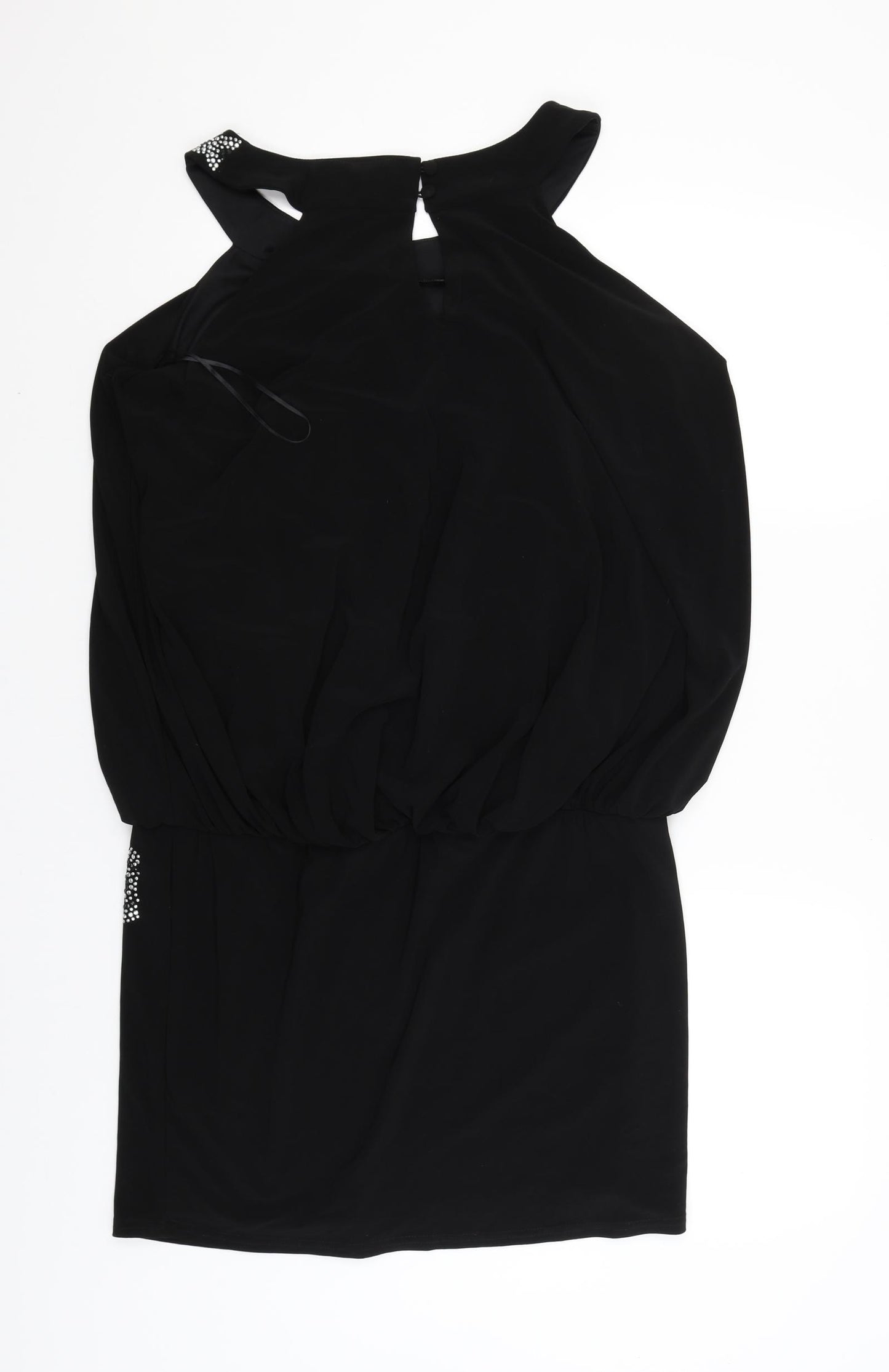 Body Flirt Womens Black   Tank Dress  Size 44